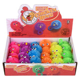 Light-Up Chicken Puffer Ring (24 PC Display)
