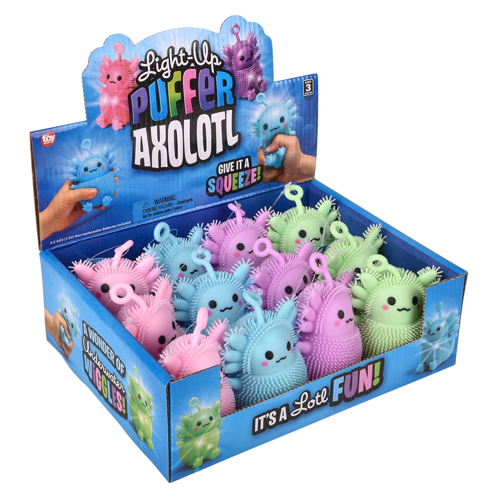Light-Up Puffer Axolotl (1 DSP)