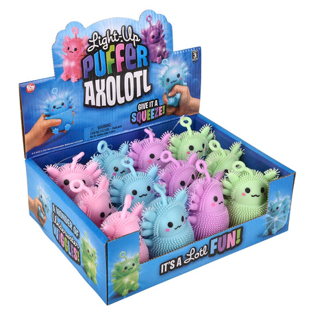 Light-Up Puffer Axolotl (1 DSP)