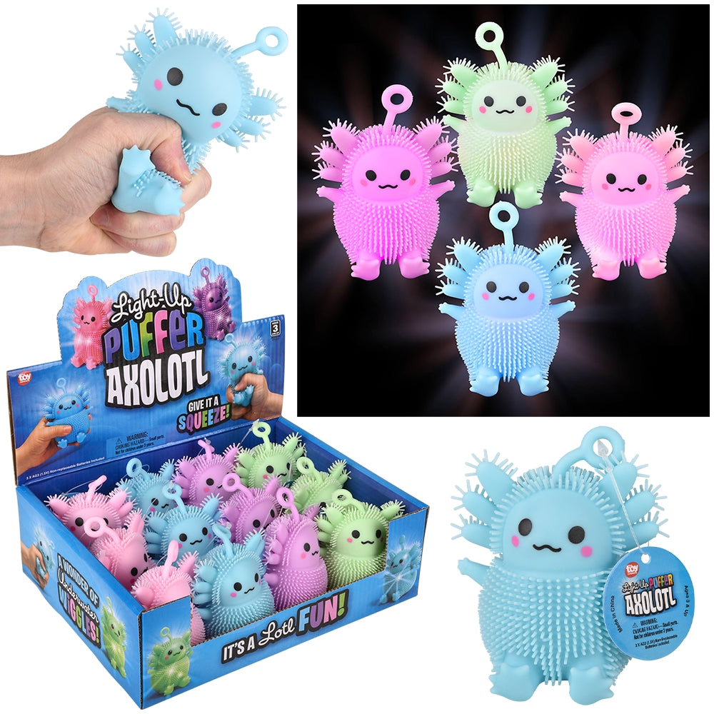 Light-Up Puffer Axolotl (1 DSP)