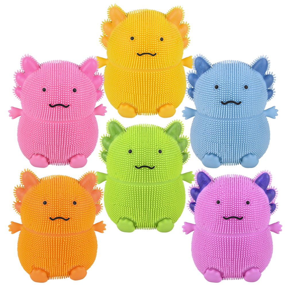 Axolotl Puffer Toy (6 Pc Display)