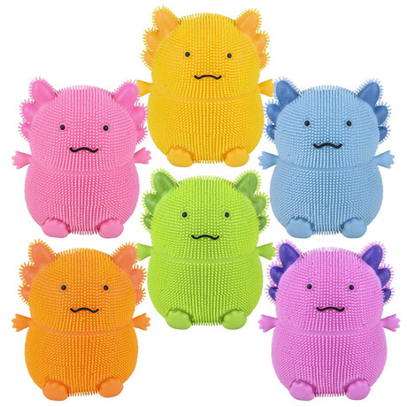 Axolotl Puffer Toy (6 Pc Display)