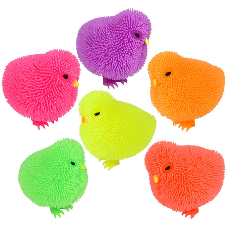 Chick Puffer Squeeze Toy (1 DSP)