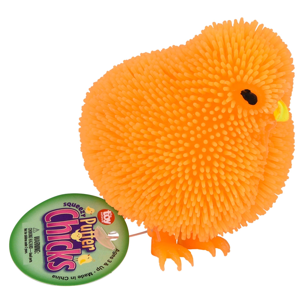 Chick Puffer Squeeze Toy (1 DSP)