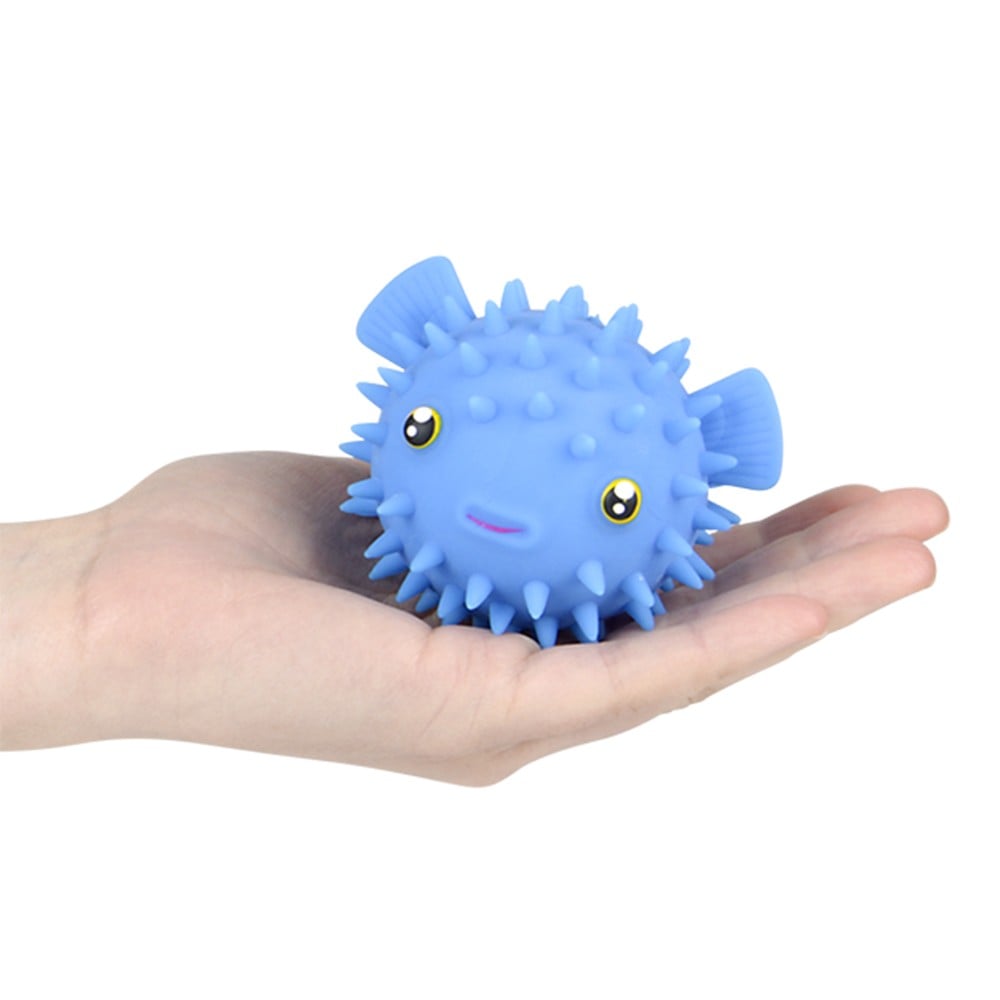 Spiky Puffy Fish Fidget Toy (12 Pc Display)