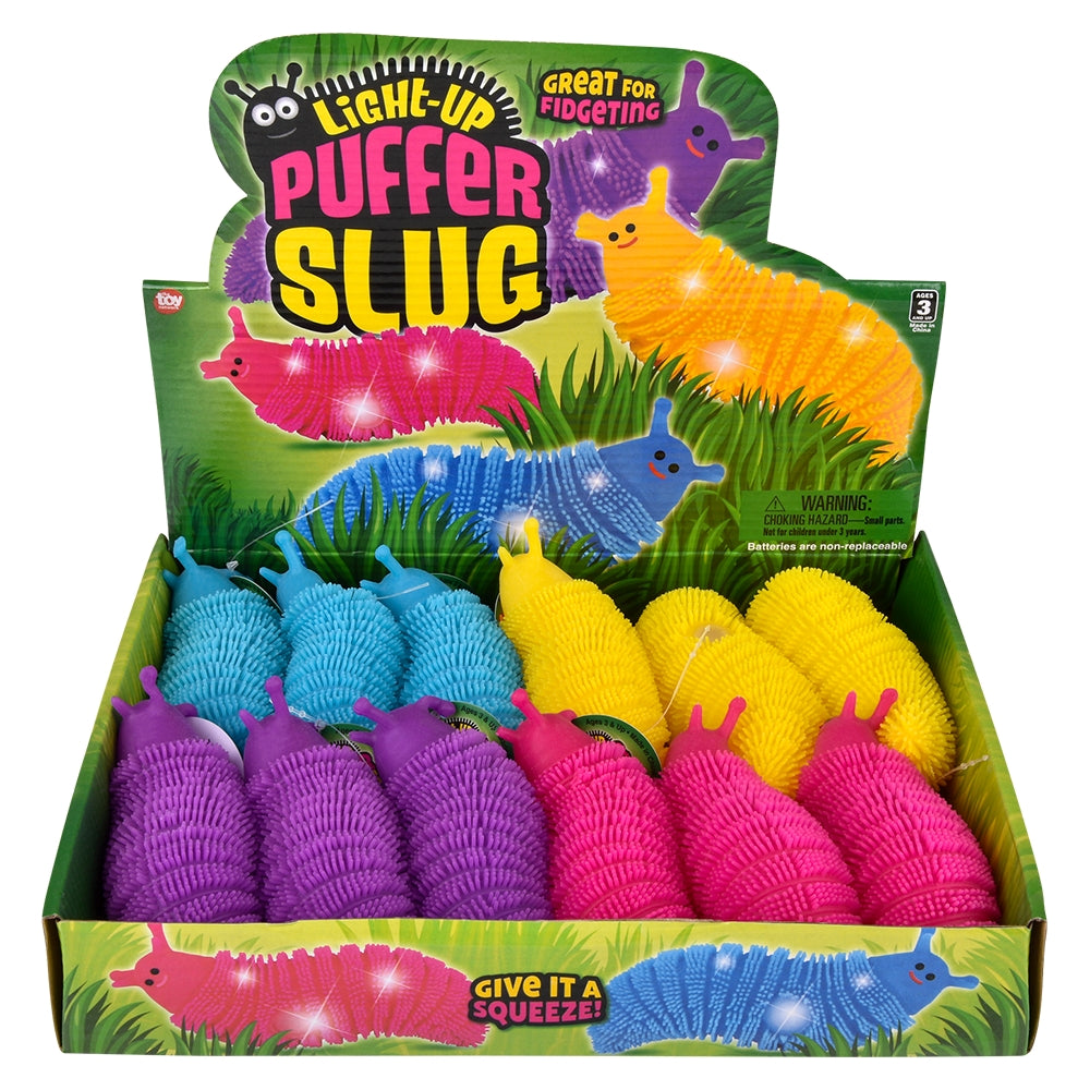 Light-Up Puffer Slug (12 PC Display)