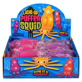 Light-Up Squid Puffer (12 PC Display)