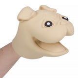 Pug Rubber Hand Puppet (1 DZ)