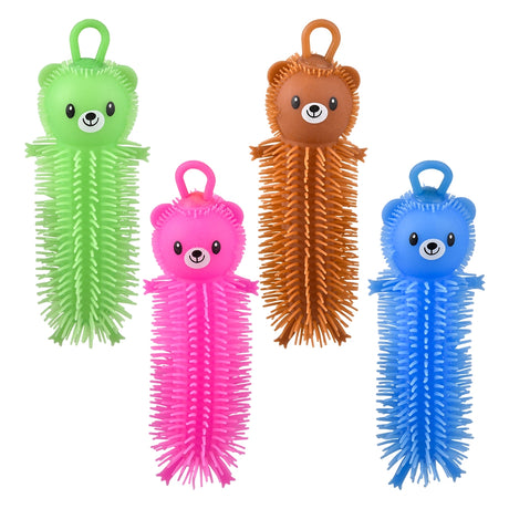 Light-Up Bear Puffer Wiggler (12 Pack Display)