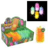 Light-Up Snake Puffer Wiggler (12 Pc Display)