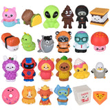 Blind Bag Rubber Character Toys 2"