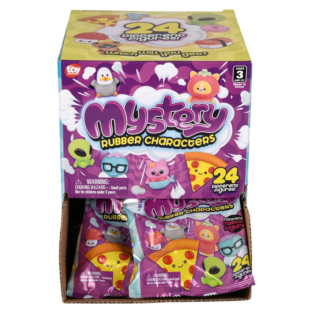 Blind Bag Rubber Character Toys 2"