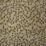 Parisian Floral Embroidered Silk Fabric - Apricot, Coral, Paprika, Scarlet, Teal, Wheat, 54" Width (1 Yard)