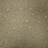 Parisian Floral Embroidered Silk Fabric - Apricot, Coral, Paprika, Scarlet, Teal, Wheat, 54" Width (1 Yard)