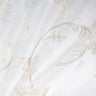 Park Fabric Polyester Fabric - Floral Embroidered Metallic Sheer, 116" Width (1 Yard)