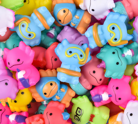 Axolotl Character Assortment (50 Pc Poly Bag)