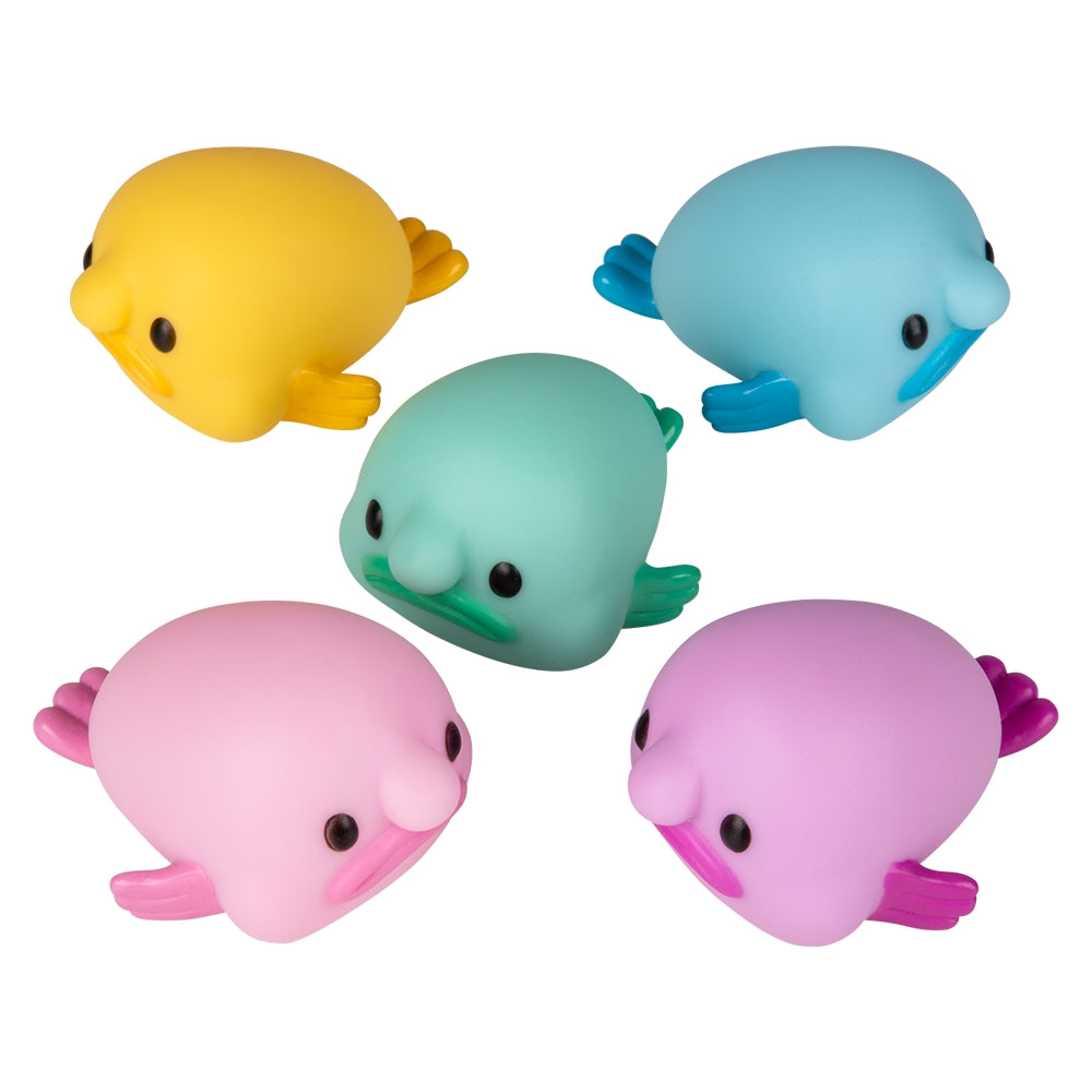 Rubber Blobfish Toy 2" (1 Unit)