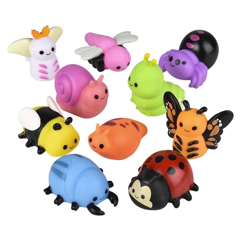 Rubber Bug Assortment (50 Pc Poly Bag)
