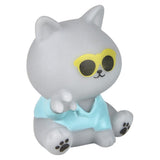 Rubber Cat Assortment (50 Pc Poly Bag)