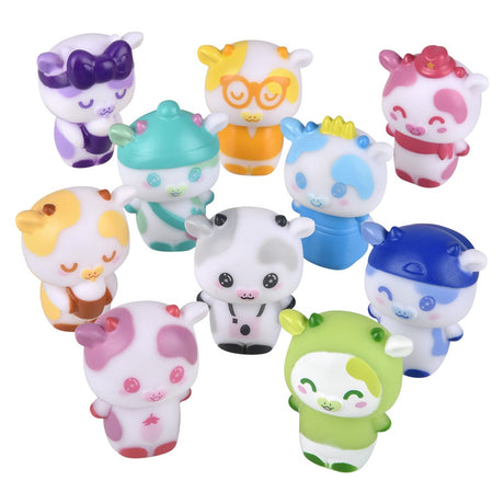 Cow Rubber Characters (50 Pc Poly Bag)