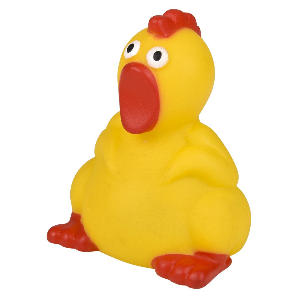 Mini Rubber Chicken Assortment (50 Pc Poly Bag)