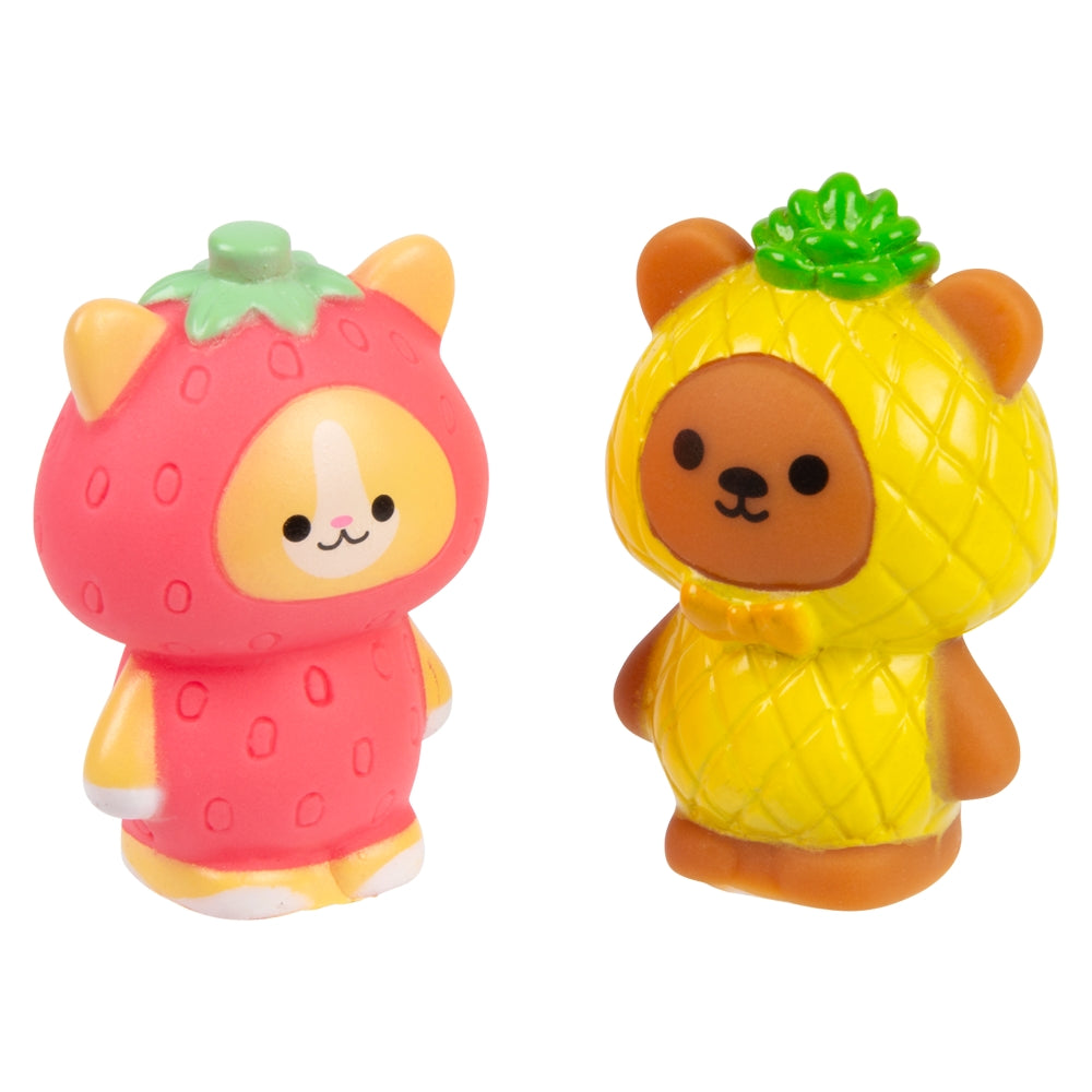 Kawaii Rubber Dressed Animals (2")