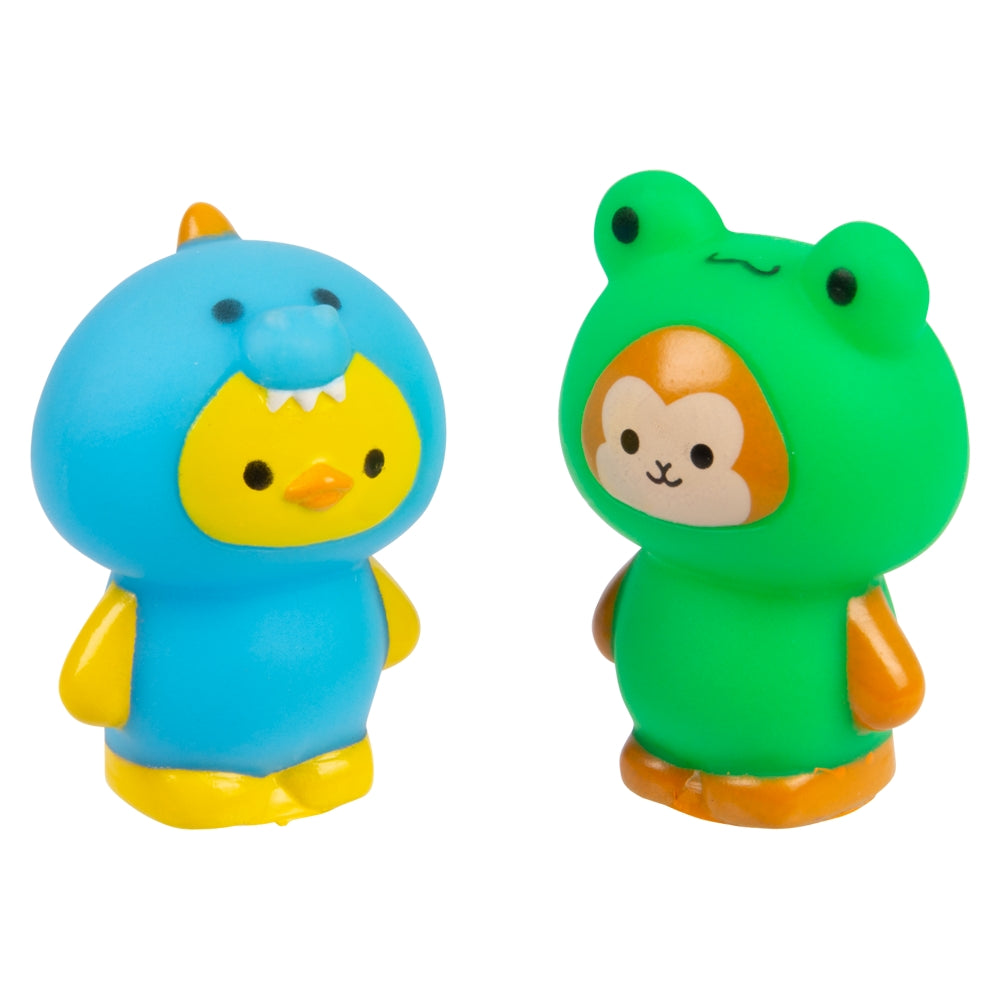 Kawaii Rubber Dressed Animals (2")