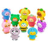 Kawaii Rubber Dressed Animals (2")