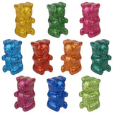 Sparkle Rubber Yummy Bear (50 Pc Polybag)