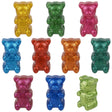Sparkle Rubber Yummy Bear (50 Pc Polybag)