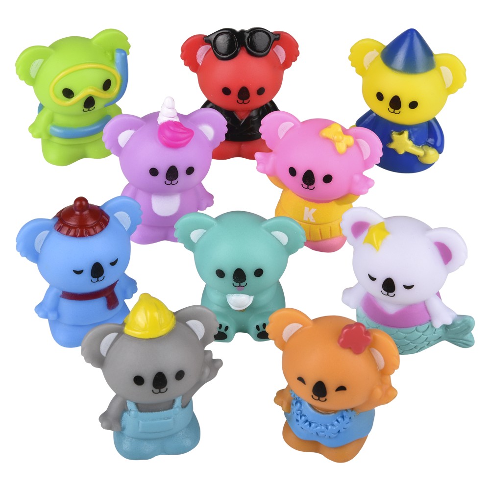 Rubber Koalas Assortment (50 Pc Poly Bag)