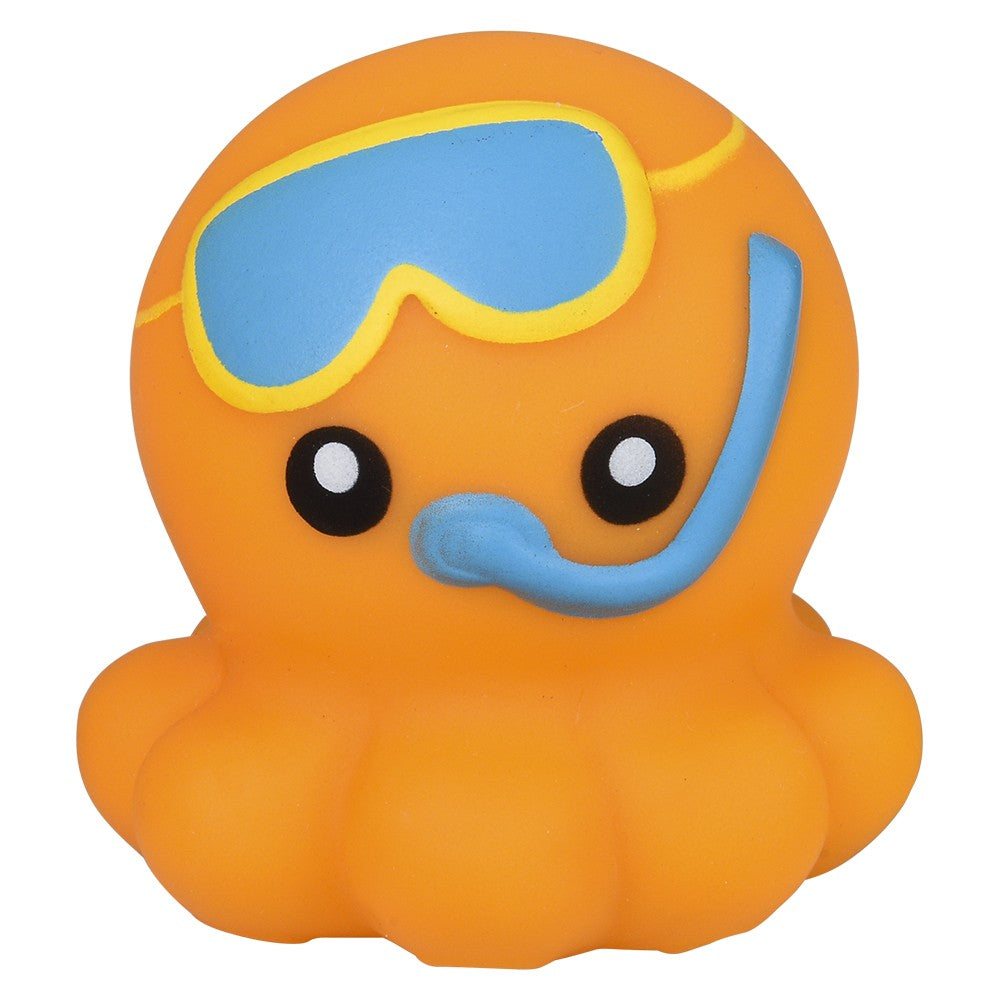 Rubber Octopus Assortment 2" (50 Pc Poly Bag)