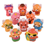 Red Panda Rubber Characters (50 Pc Poly Bag)