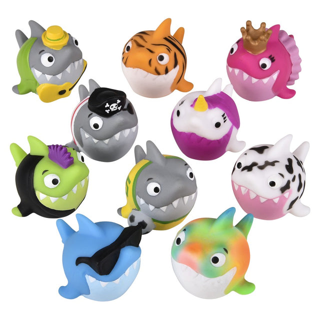 Rubber Shark Assortment (50 Pc Bag)