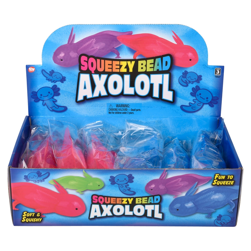 Squeezy Bead Axolotl (12 Pack)