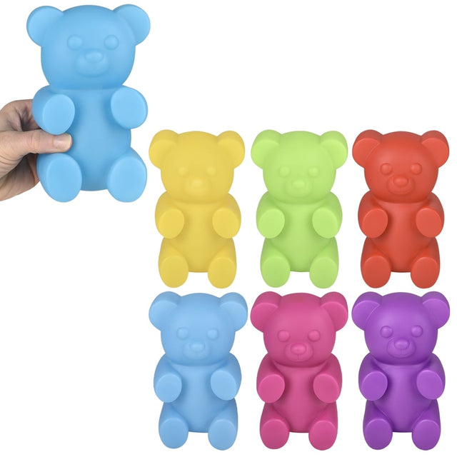 Rubber Yummy Bear Toy 6" (1 DZ)