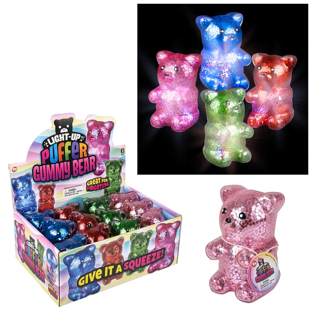 Light-Up Puffer Yummy Bear (1 DSP)