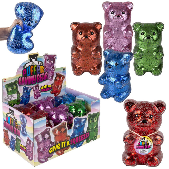 Sparkle Puffer Yummy Bear 6ct (1 DSP)