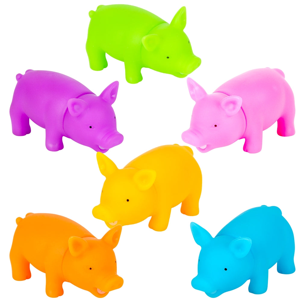 Squeaking Pig Mini Toy (1 DZ)