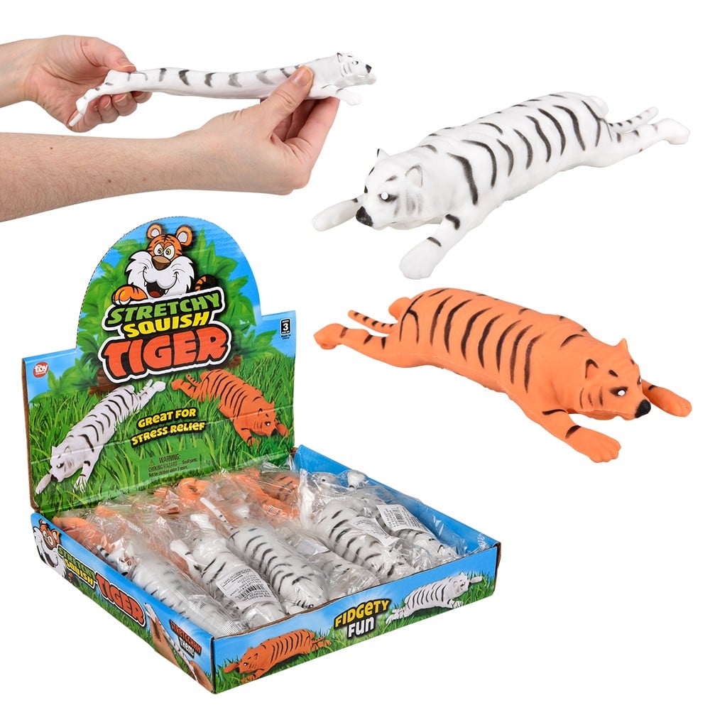 Stretch Tiger Fidget Toy (1 DZ)