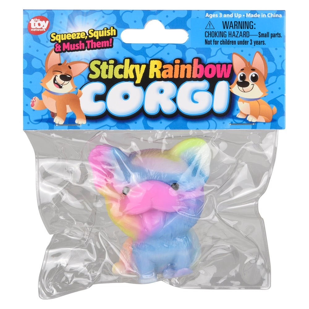 Sticky Rainbow Corgi (12 PC Display)