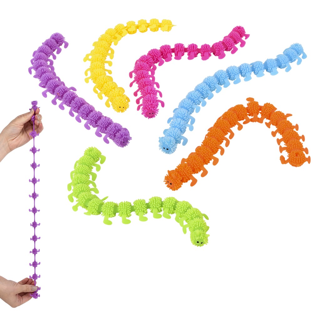 Caterpillar Stretchy String (24 Pc Display)