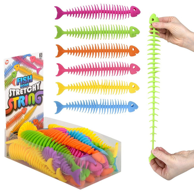 Fishbone Stretchy String (24 Pc Canister)