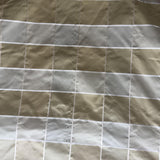Passi Silk Fabric - Striped Square Geometric, 54" Width (1 Yard)