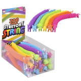 Zoo Animal Stretchy String (24 Pc Box)