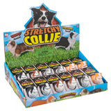 Stretchy Collie Fidget Toy (12 PC Display)