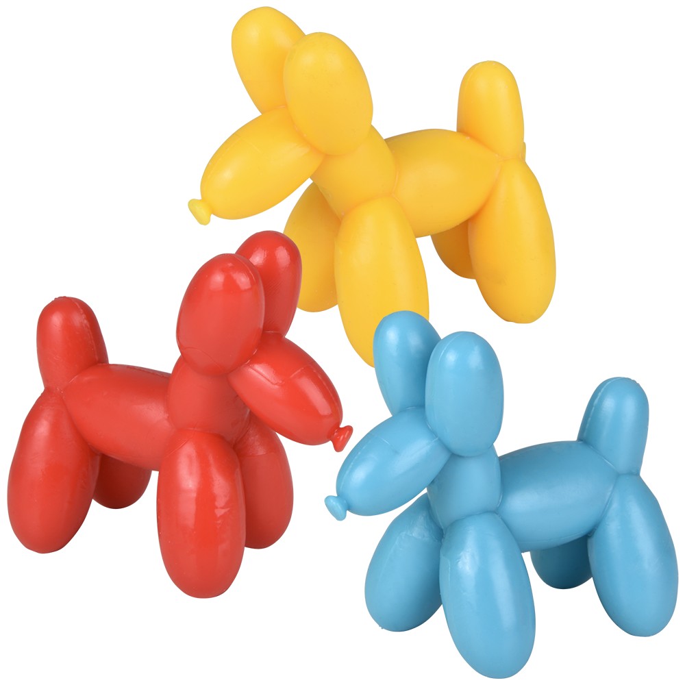 Stretchy Sand Balloon Dog (12 Pc Display)