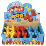 Stretchy Sand Balloon Dog (12 Pc Display)