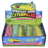 Stretchy Sand Caterpillar (12 PC Display)
