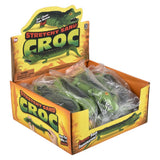 Stretchy Sand Crocodile (12 Pc Display)